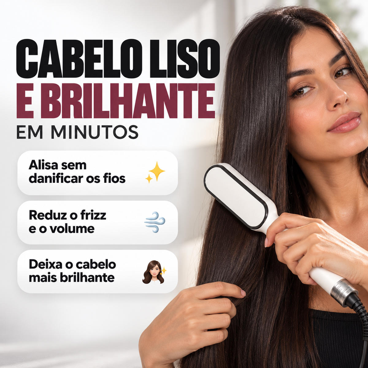 StraightBrush 2 en 1