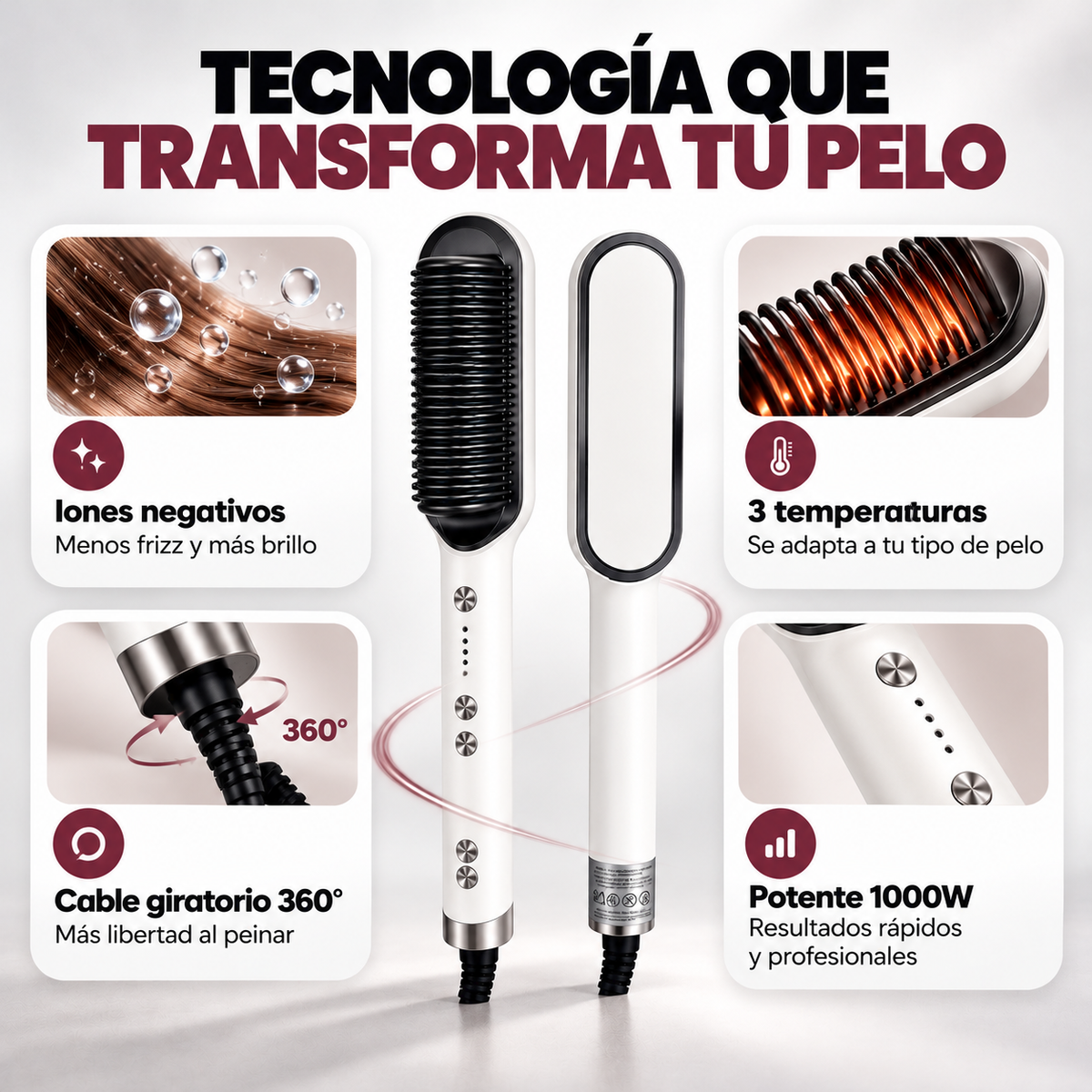 StraightBrush 2 en 1