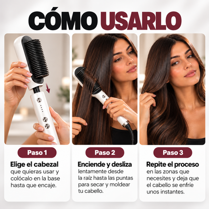 StraightBrush 2 en 1