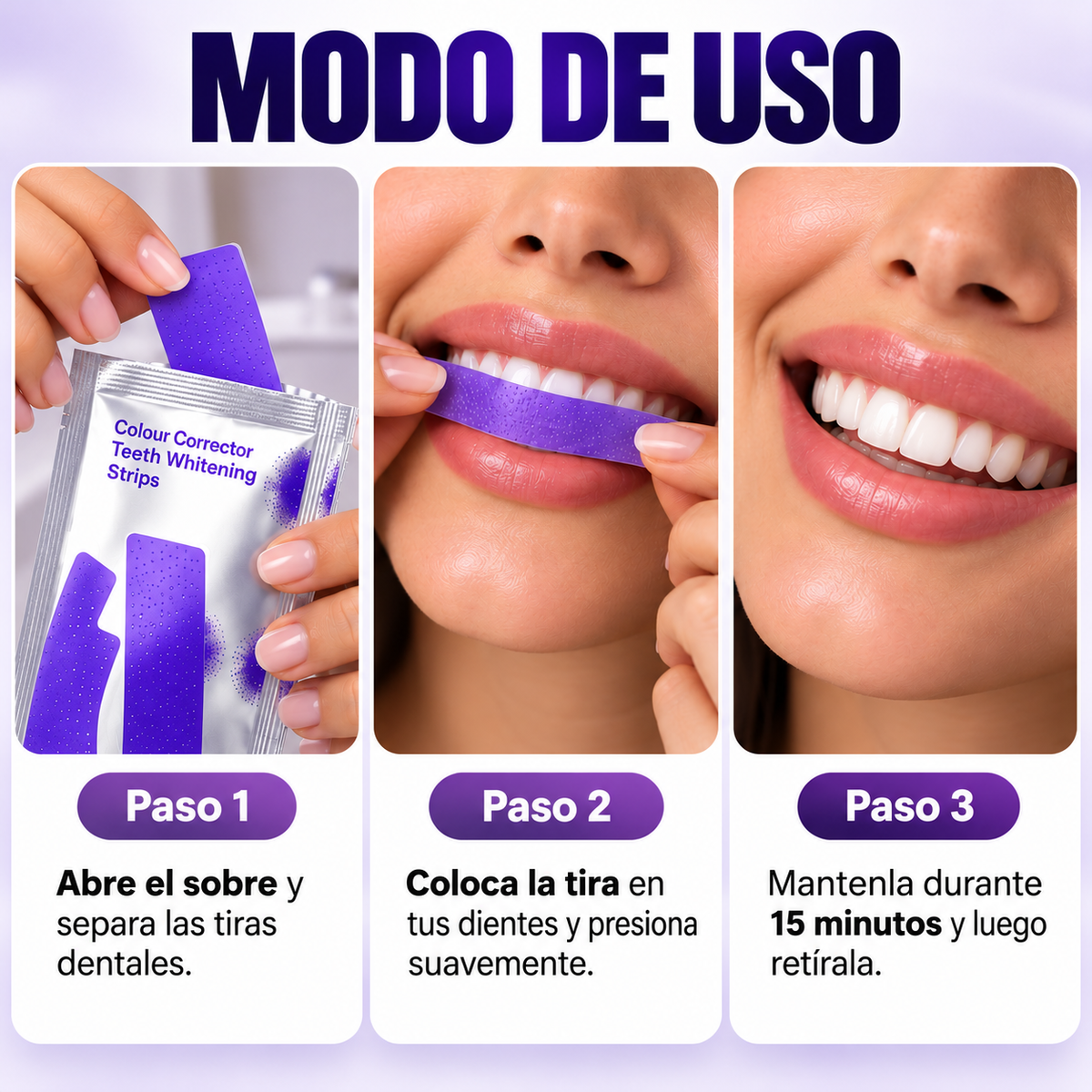 Tiras Blanqueadoras (14 Unidades)