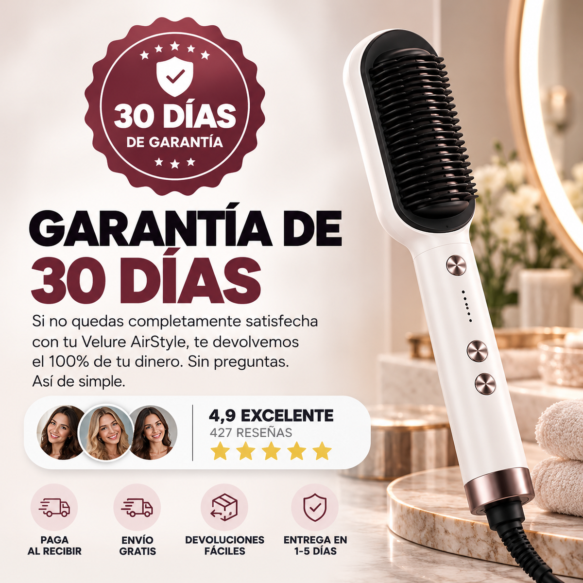 StraightBrush 2 en 1